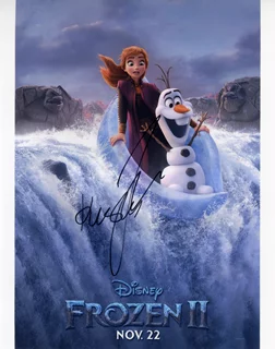 Frozen II autograph