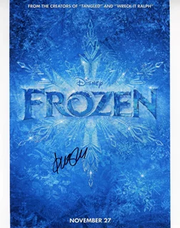 Kristen Bell autograph