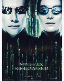 Keanu Reeves autograph