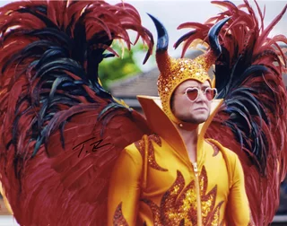 Taron Egerton autograph