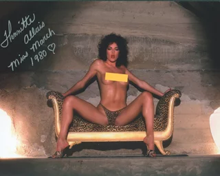 Henriette Allais autograph