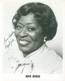 Edye Byrde autograph