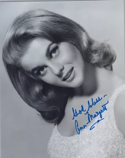 Ann-Margret autograph