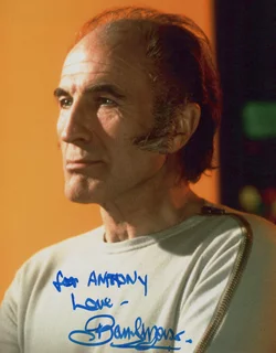 Barry Morse autograph