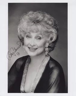 Betty Garrett autograph