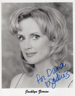 Jacklyn Zeman autograph