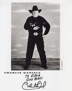 Charlie Daniels autograph