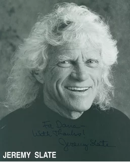 Jeremy Slate autograph