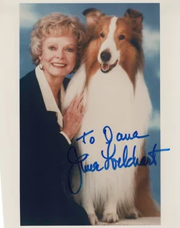 June Lockhart autograph