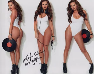 Kayla Collins autograph