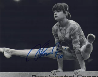 Nadia Comaneci autograph