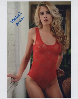 Isabel Alia autograph