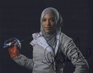 Ibtihaj Muhammad autograph