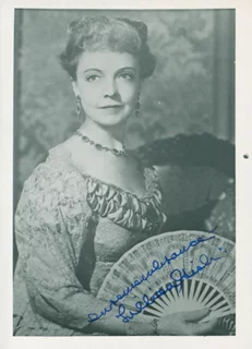 Lillian Gish autograph