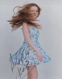 Francesca Capaldi autograph