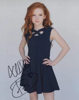 Francesca Capaldi autograph
