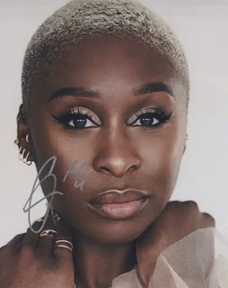 Cynthia Erivo autograph