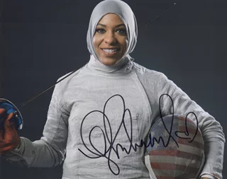 Ibtihaj Muhammad autograph