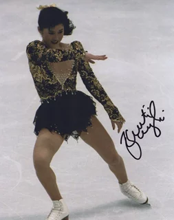 Kristi Yamaguchi autograph