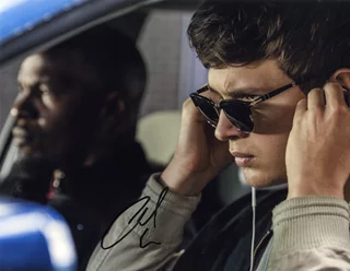 Ansel Elgort autograph