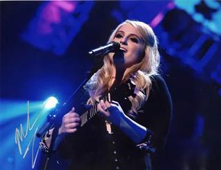 Meghan Trainor autograph