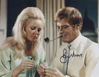 Roger Moore autograph