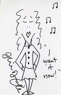 Julie Dawn Cole autograph