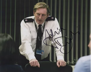 Adrian Dunbar autograph