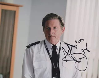 Adrian Dunbar autograph