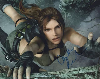 Camilla Luddington autograph