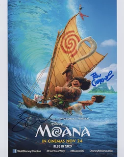 Moana autograph