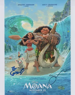 Moana autograph