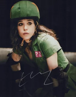Ellen Page autograph