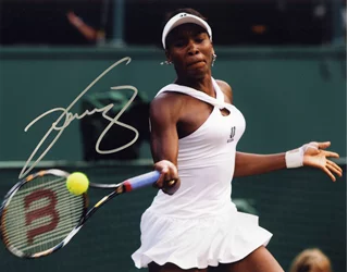 Venus Williams autograph
