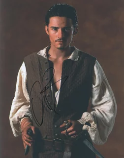 Orlando Bloom autograph