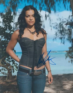 Michelle Rodriguez autograph