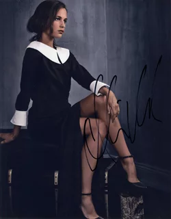 Alicia Vikander autograph