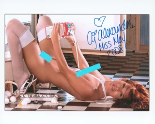 AJ Alexander autograph