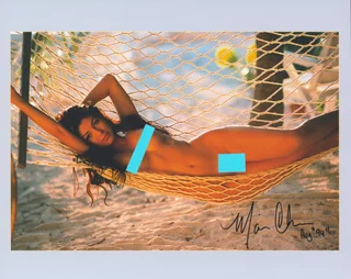 Maria Checa autograph