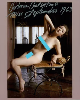 Victoria Valentino autograph