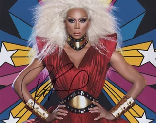 RuPaul autograph
