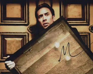 Nicolas Cage autograph