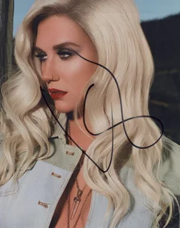 Kesha autograph