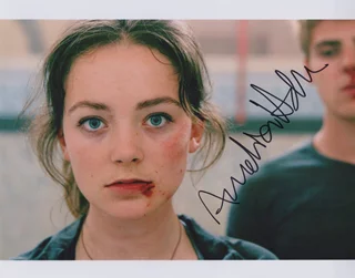 Amalia Holm autograph