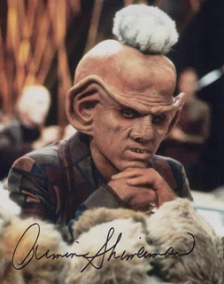 Armin Shimerman autograph