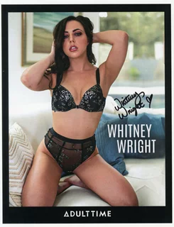 Whitney Wright autograph