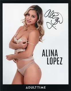 Alina Lopez autograph