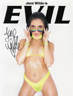 Jane Wilde autograph