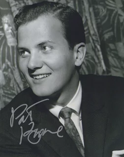 Pat Boone autograph