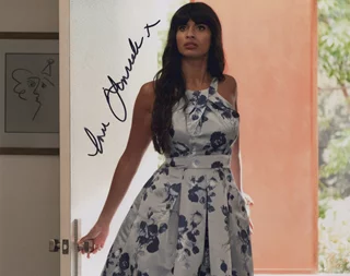Jameela Jamil autograph